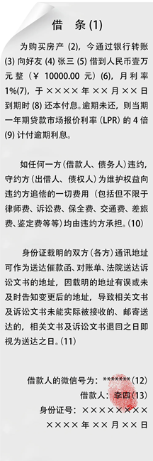 有借條為啥還輸了官司？法官為你詳解借條中的12個(gè)陷阱（附借條范本）